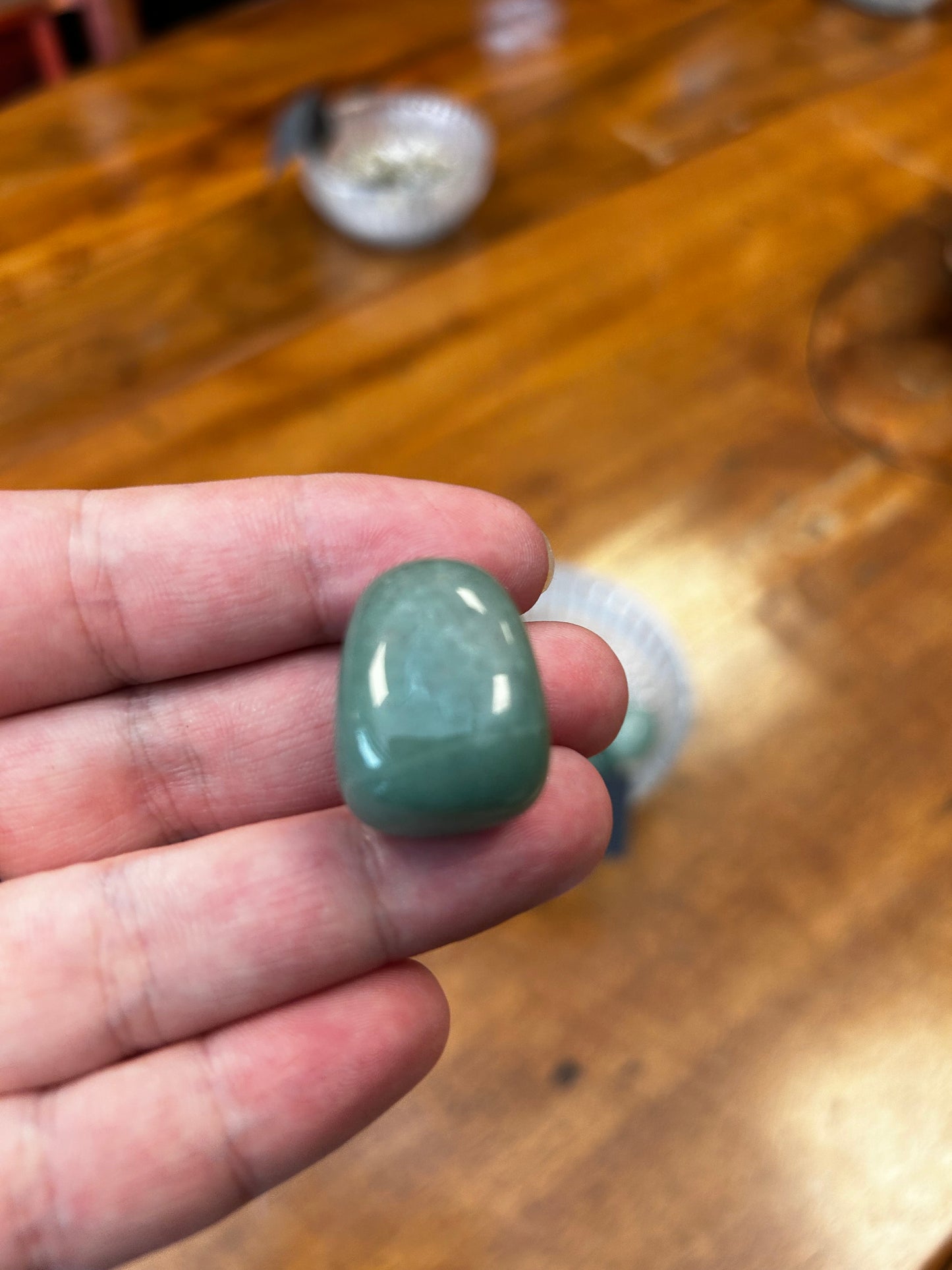 Petite pierre aventurine verte (1)