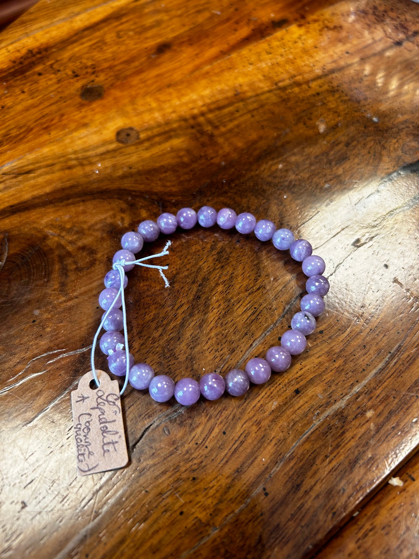 Bracelet lepidolite