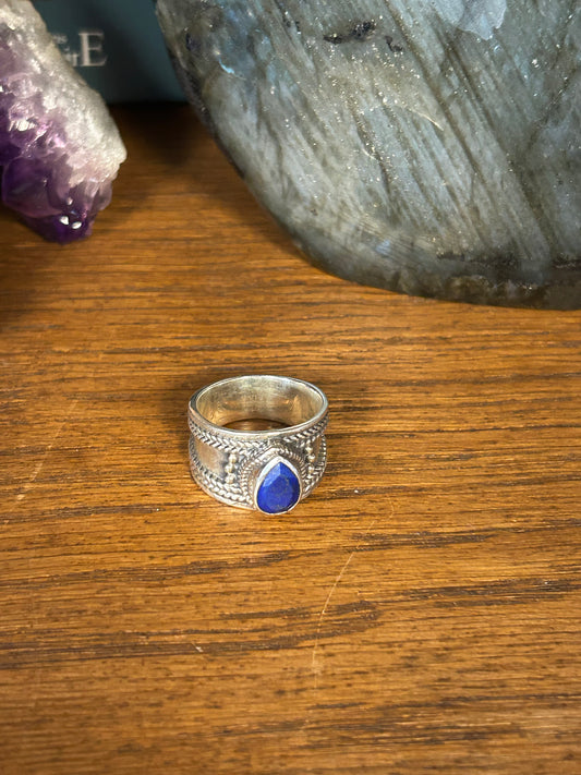 Bague lapis-lazuli T54 argent 925