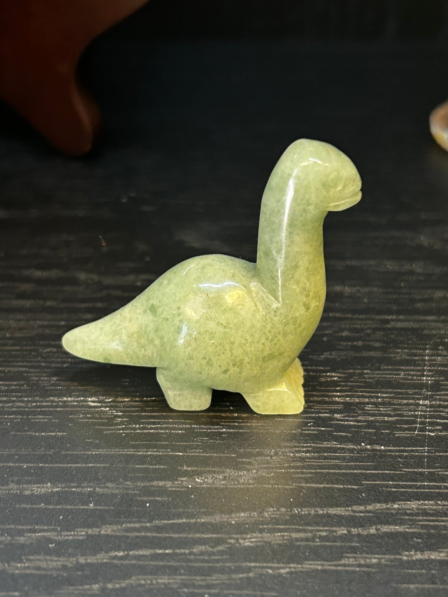 Pierre diplodocus aventurine verte