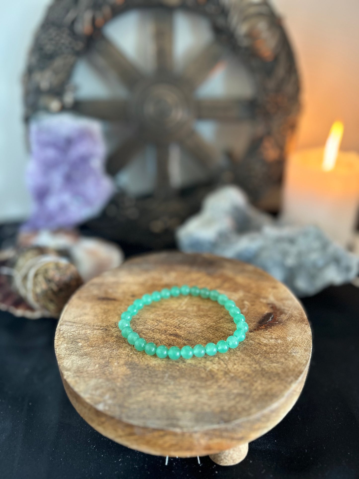 Bracelet aventurine verte