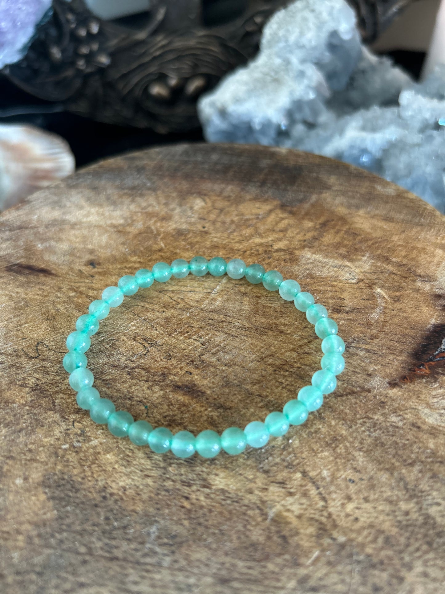 Bracelet enfant aventurine verte