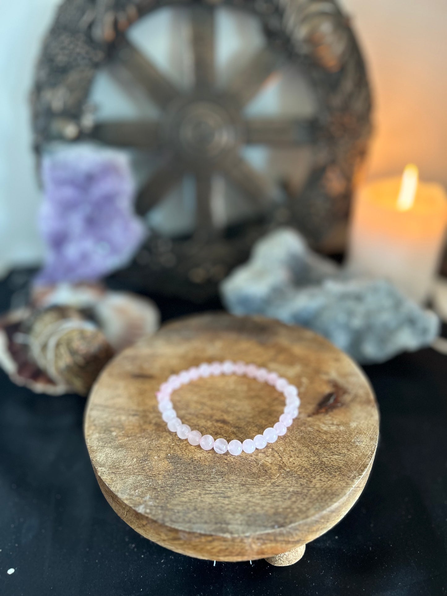 Bracelet quartz rose