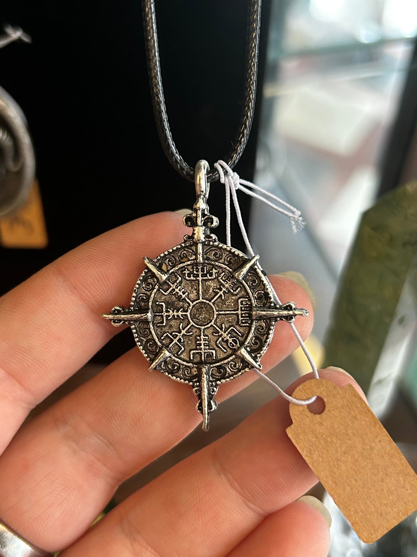 Pendentif boussole vegvisir