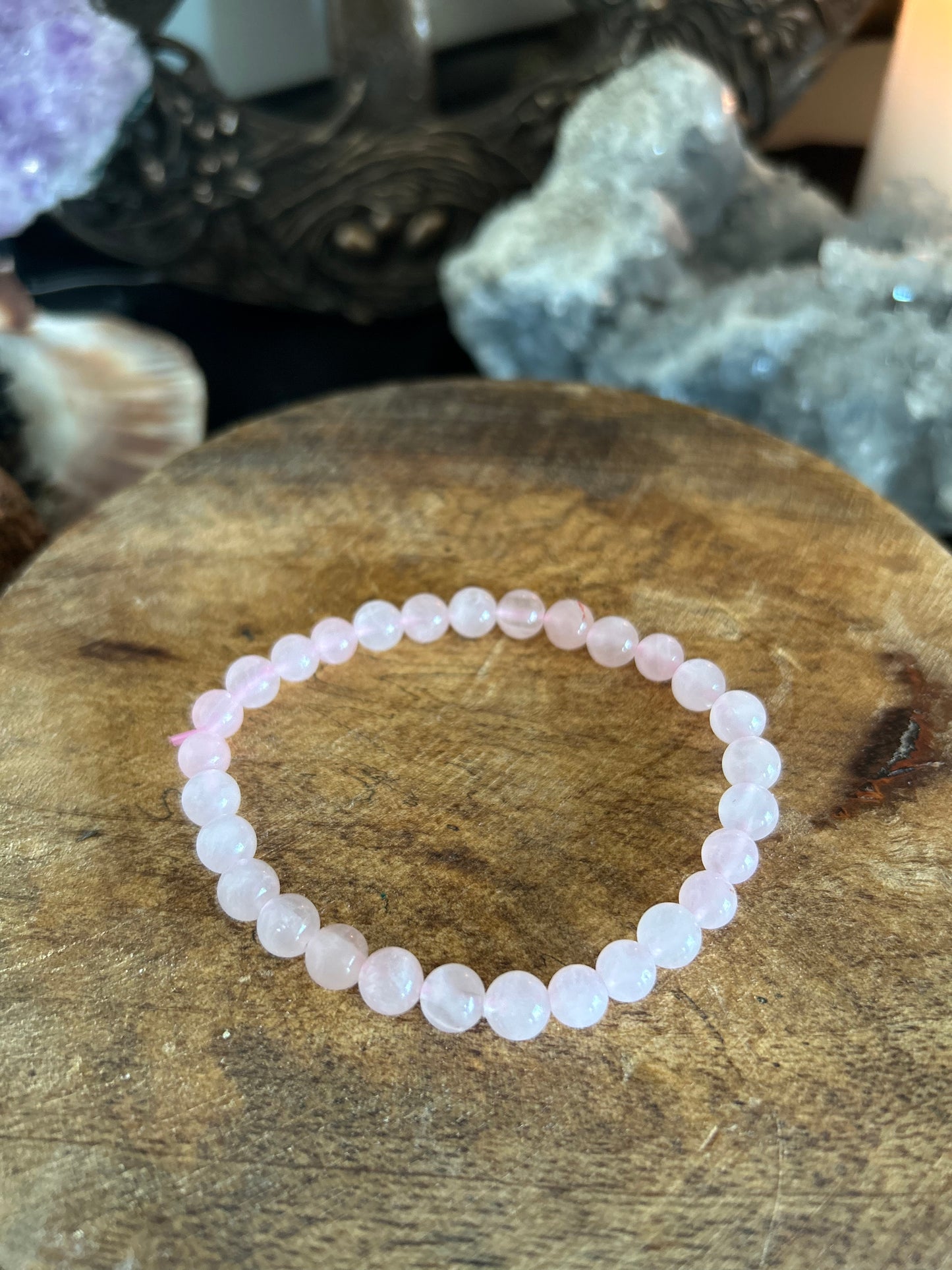 Bracelet quartz rose