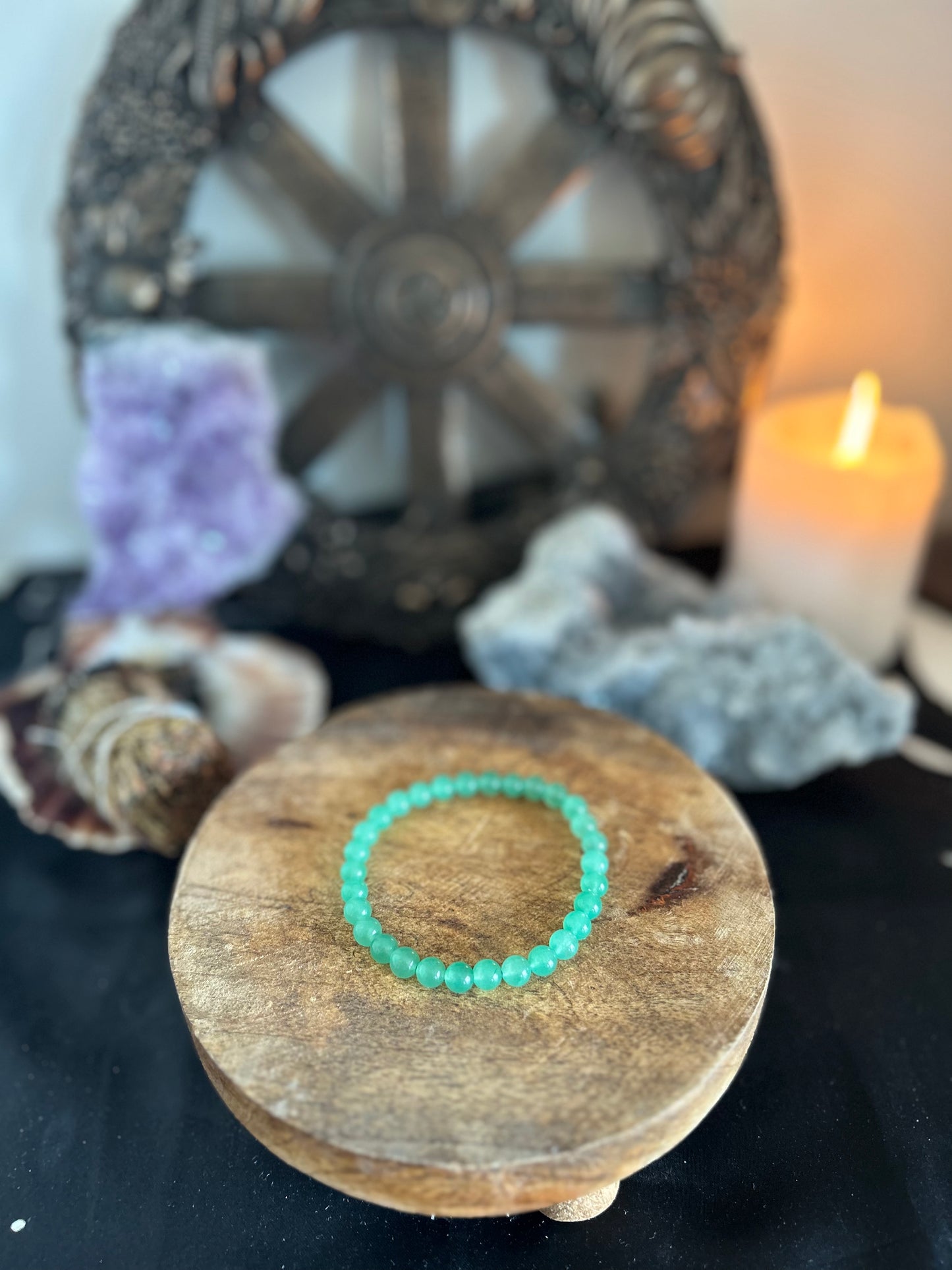 Bracelet aventurine verte