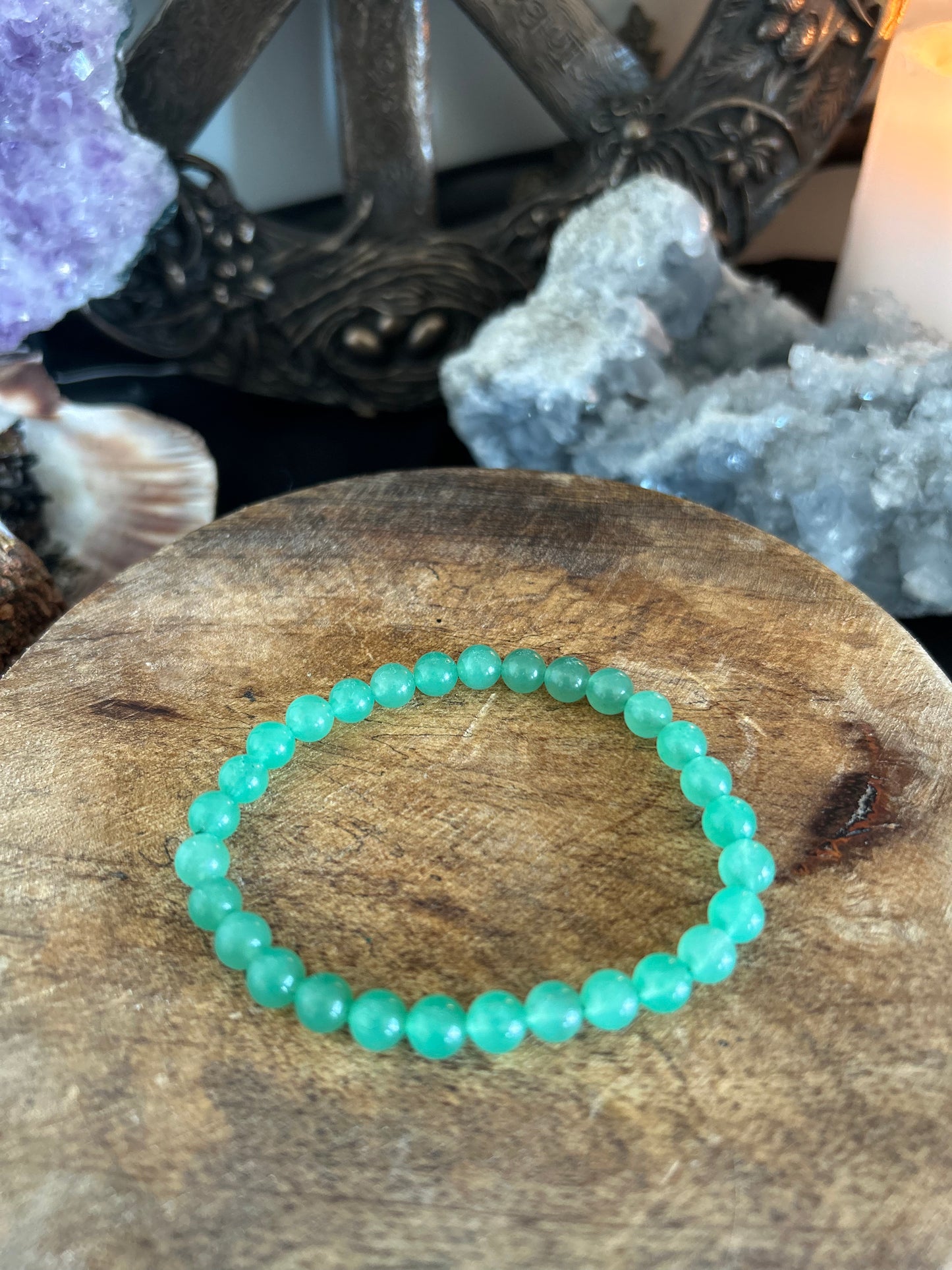 Bracelet aventurine verte